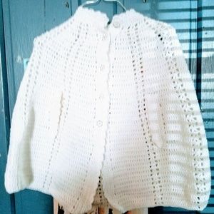 Girls crochet cape